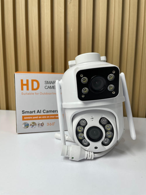 Camara De Seguridad Doble Lente PTZ